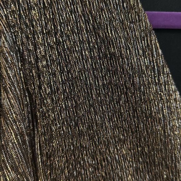 Enfocus Women- gold and black shimmer dress- Size 16W - Picture 4 of 8